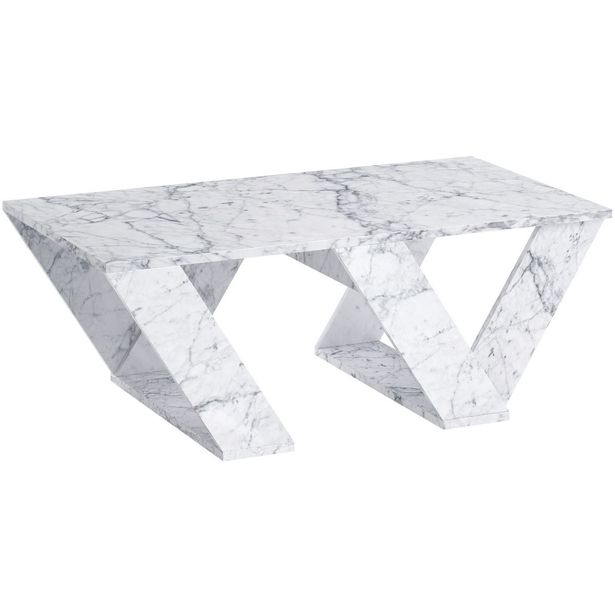 Sohvapöytä Linento Furniture Pipra Carrara-marmori