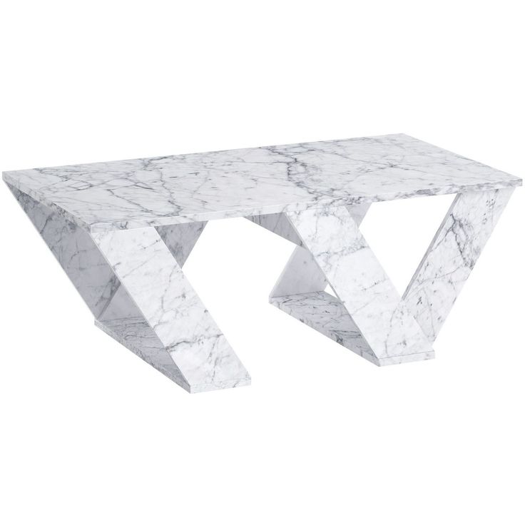 Sohvapöytä Linento Furniture Pipra Carrara-marmori