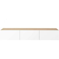 Seinälle kiinnitettävä TV-taso Linento Furniture Francy 180