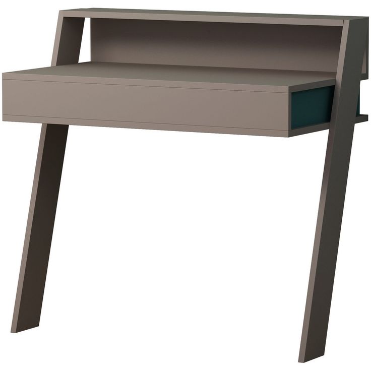 Työpöytä Linento Furniture Cowork, beige/turkoosi