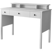 Meikkipöytä Linento Furniture FRN-20083, 120x59cm, valkoinen