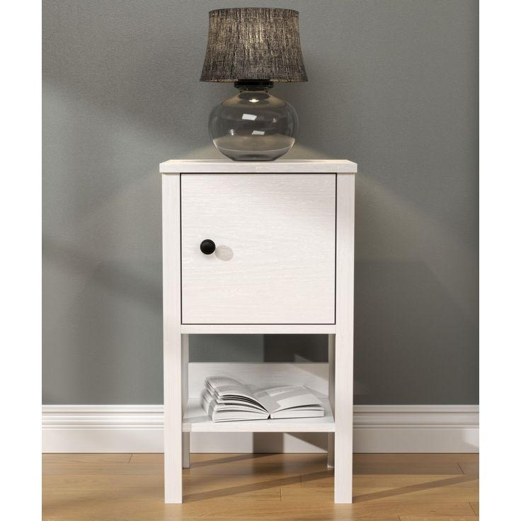 Yöpöytä Linento Furniture FRN-20030, 40x53x71cm, valkoinen