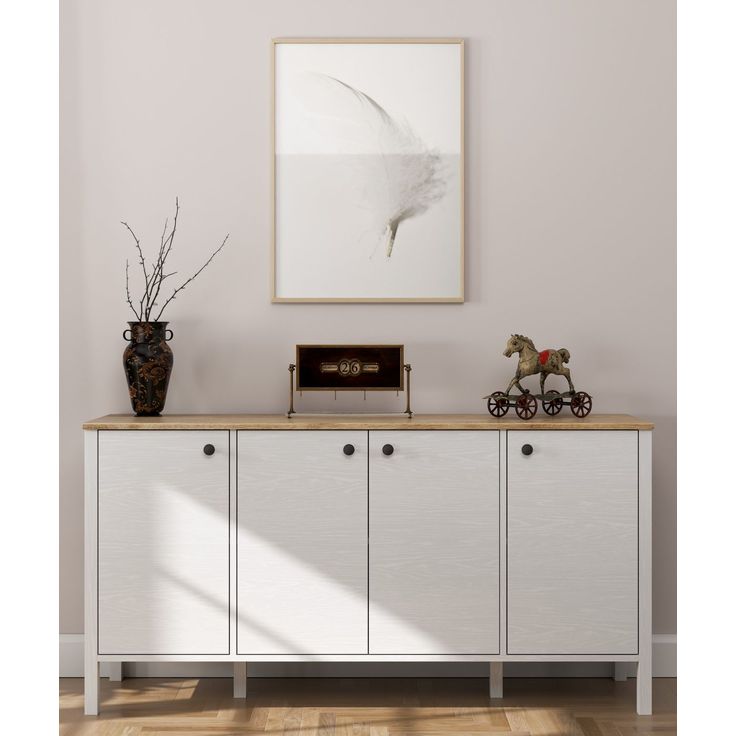 Senkki Linento Furniture FRN-20007, 160x82cm, valkoinen/ruskea