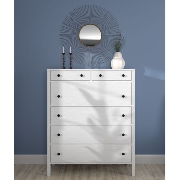 Lipasto Linento Furniture FRN-20024, 108x123cm, valkoinen