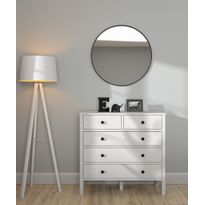 Lipasto Linento Furniture FRN-20061, 90x85cm, valkoinen