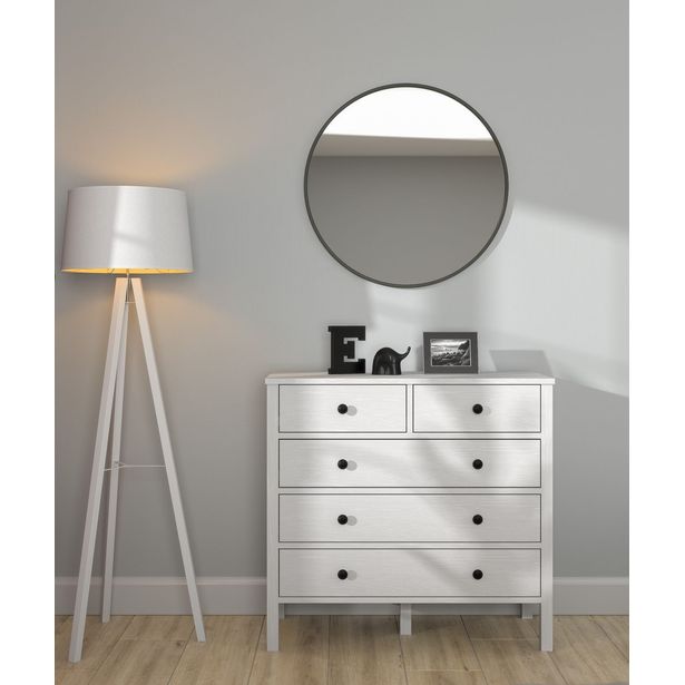 Lipasto Linento Furniture FRN-20061, 90x85cm, valkoinen