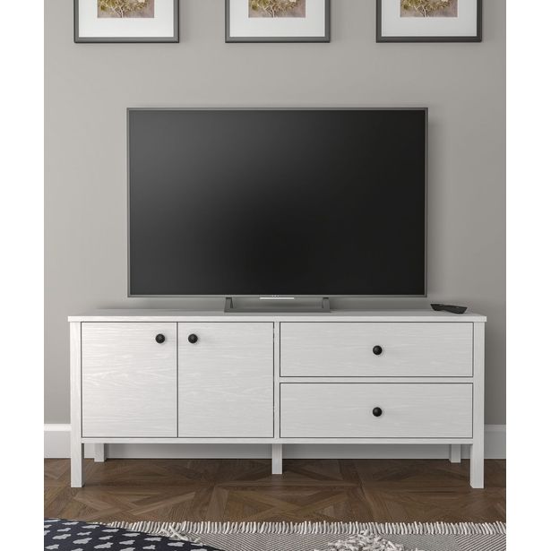 TV-taso Linento Furniture FRN-20001, leveys 140cm, valkoinen