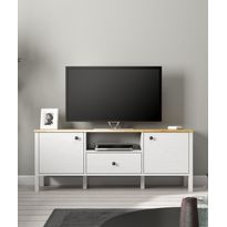 TV-taso Linento Furniture FRN-20057, leveys 150cm, valkoinen