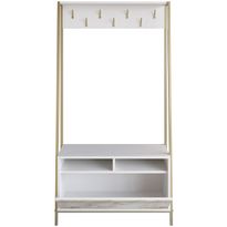 Säilytyskokonaisuus Linento Furniture Devin, valkoinen