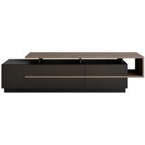 TV-taso Linento Furniture Pia, musta/ruskea