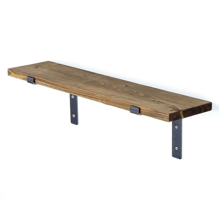 Seinähylly Linento Furniture Lam002, leveys 60cm, kuusi, ruskea