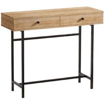 Sivupöytä Linento Furniture Esta tammi/musta
