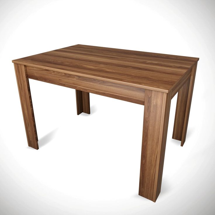 Ruokapöytä Linento Furniture Single, 120x80cm, tummanruskea