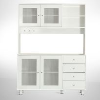 Aamiaiskaappi Linento Furniture Grano 140 valkoinen, Verkkokaupan poistotuote