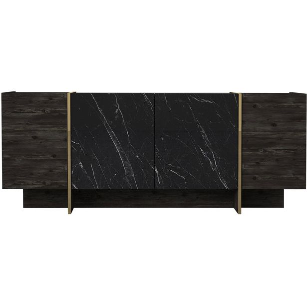 Senkki Linento Furniture Veyron, musta/kulta