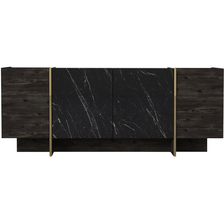 Senkki Linento Furniture Veyron, musta/kulta