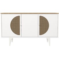 Senkki Linento Furniture Burito 130 valkoinen/tammi