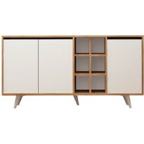 Senkki Linento Furniture Seria tammi/valkoinen