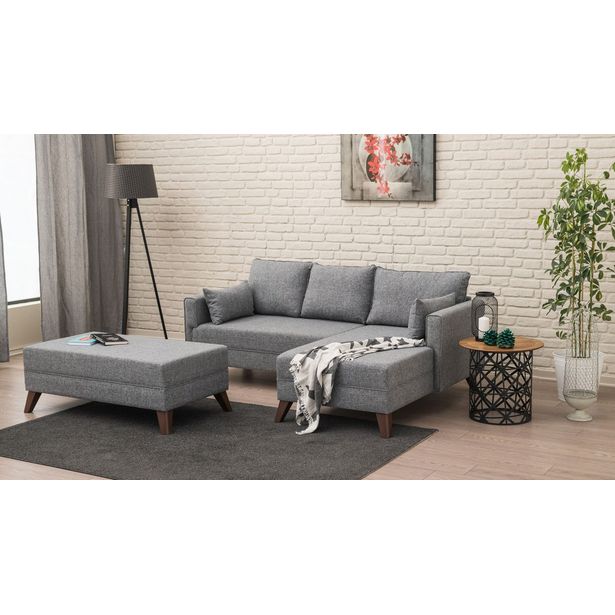 Divaanivuodesohva Linento Furniture Bella, 3-istuttava, leveys 205cm, oikea