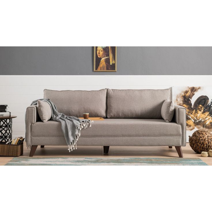 Sohva Linento Furniture Bella, 3-istuttava, leveys 208cm