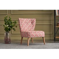 Nojatuoli Linento Furniture Viola Berjer Sardunya, monivärinen
