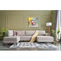 U-kulmavuodesohva Linento Furniture Belen, 4-istuttava