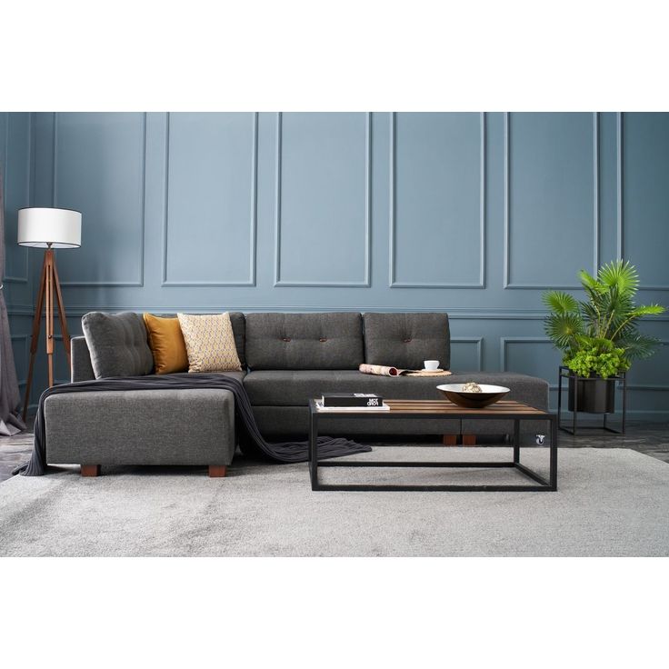 Kulmavuodesohva Linento Furniture Manama, 5-istuttava, vasen