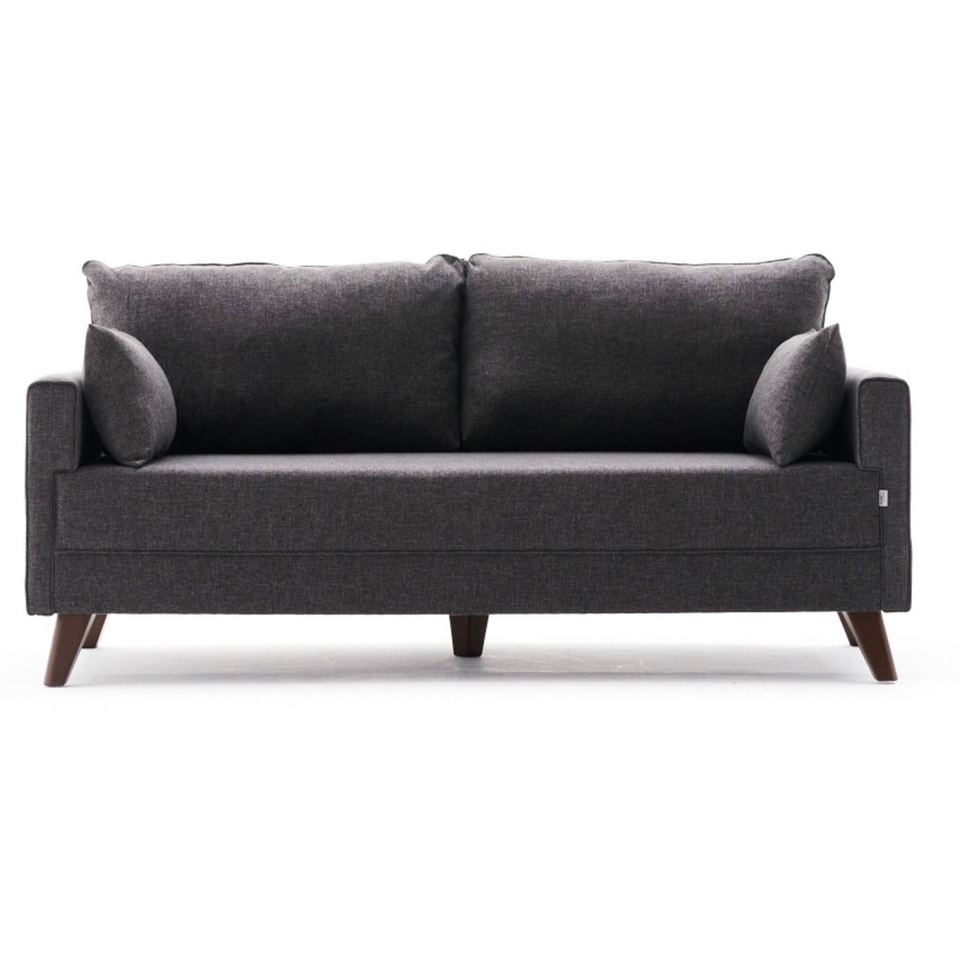 Sohva Linento Furniture Bella, 2-istuttava, leveys 177cm, antrasiitti
