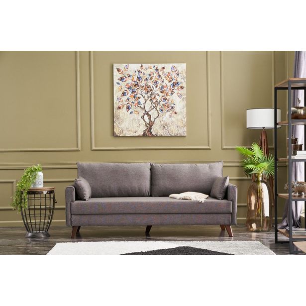 Vuodesohva Linento Furniture Bella, 3-istuttava, leveys 208cm