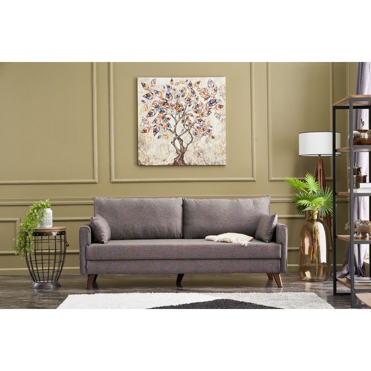 Vuodesohva Linento Furniture Bella, 3-istuttava, leveys 208cm