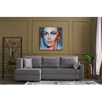 Avokulmavuodesohva Linento Furniture Ece, 3-istuttava, vasen