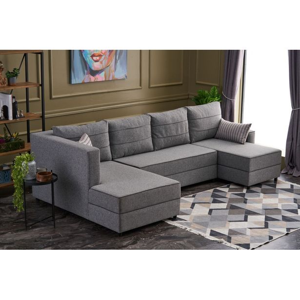 U-kulmasohva Linento Furniture Ece, 4-istuttava