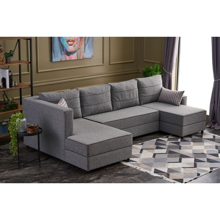 U-kulmasohva Linento Furniture Ece, 4-istuttava