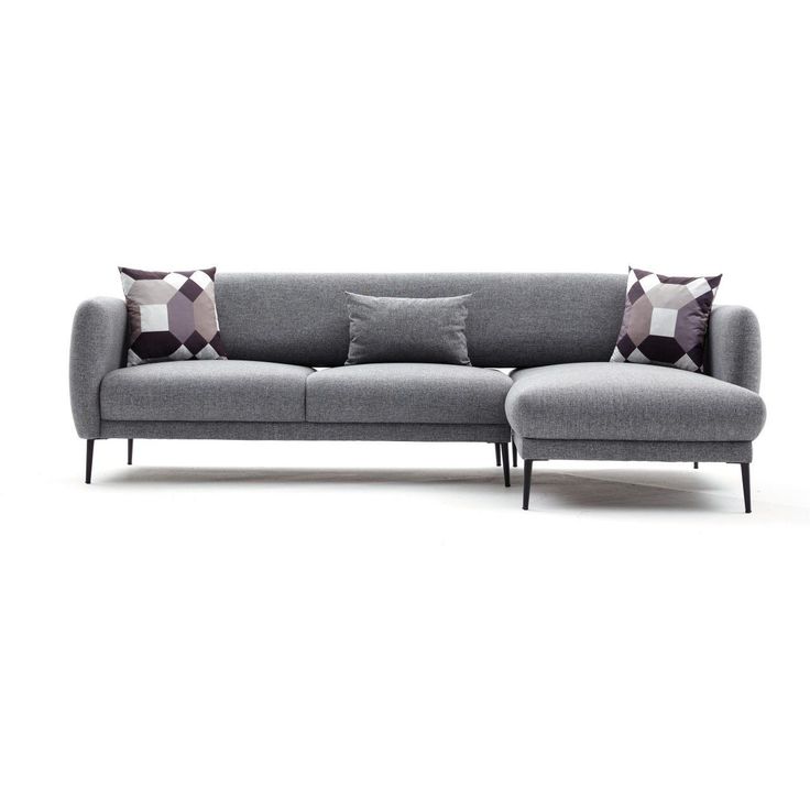Divaanisohva Linento Furniture Venus oikea harmaa