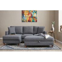 Divaanivuodesohva Linento Furniture Eva, 3-istuttava, vasen