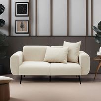Sohva Linento Furniture Side, 2-istuttava, leveys 171cm, kerma