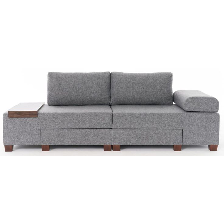 Vuodesohva Linento Furniture Perenna Linen 3:n istuttava harmaa