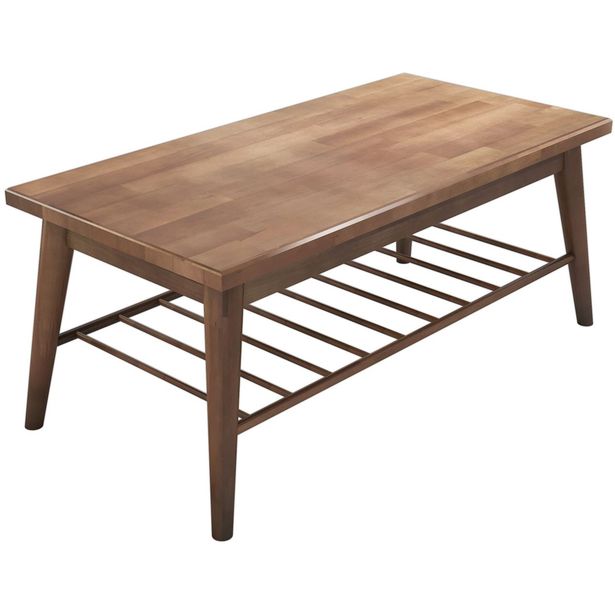 Sohvapöytä Linento Furniture Sakura, 110x55cm, tummanruskea