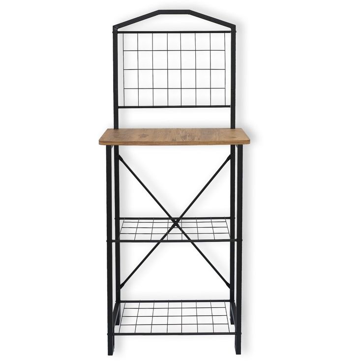 Sivupöytä Linento Furniture Luke mänty/musta