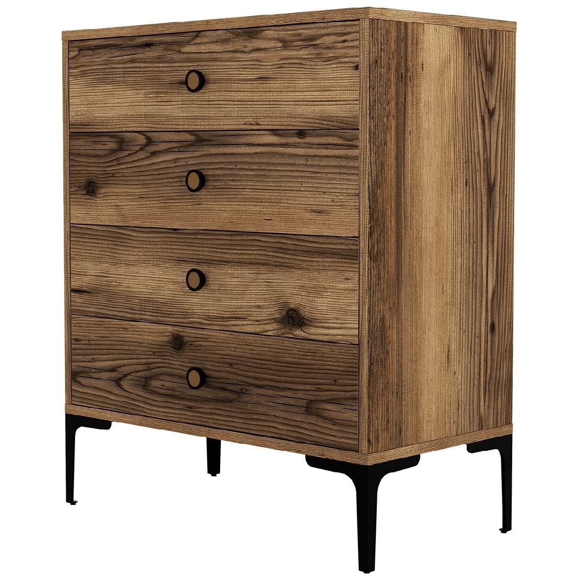 Lipasto Linento Furniture Lizbon 539 pähkinä