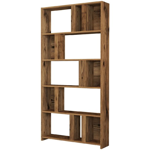 Kirjahylly Linento Furniture Lima pähkinä