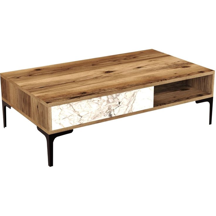 Sohvapöytä Linento Furniture Istanbul, ruskea/beige