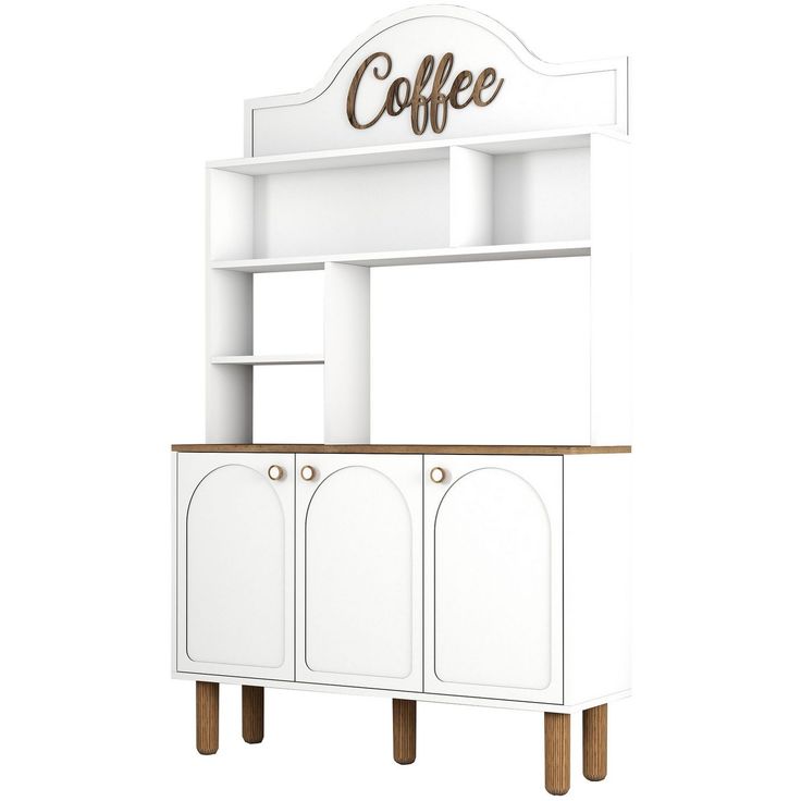Aamiaiskaappi Linento Furniture Bohem 860 valkoinen