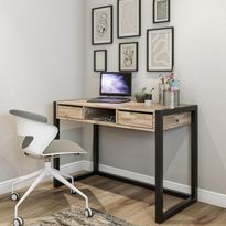 Työpöytä Linento Furniture Ogene, 105x55cm, ruskea