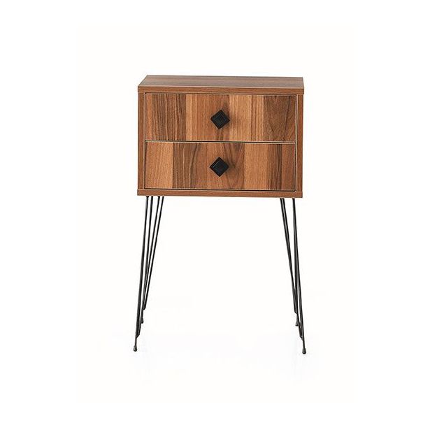 Sivupöytä Linento Furniture Melinos, ruskea