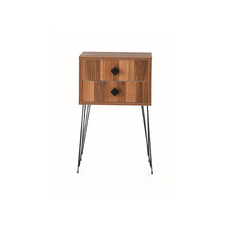 Sivupöytä Linento Furniture Melinos, ruskea