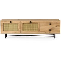 TV-taso Linento Furniture Hapsiyas 180, ruskea