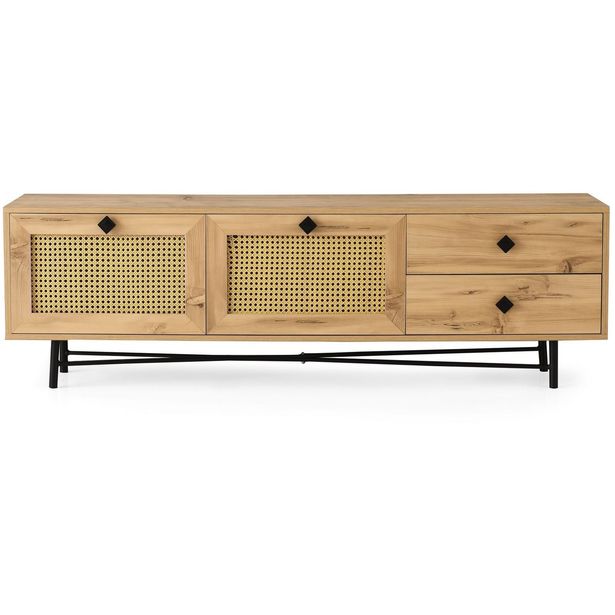 TV-taso Linento Furniture Hapsiyas 180, ruskea
