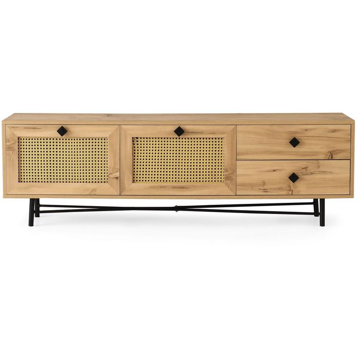 TV-taso Linento Furniture Hapsiyas 180, ruskea