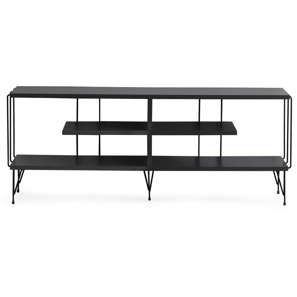 TV-taso Linento Furniture Eze, leveys 120cm, antrasiitti